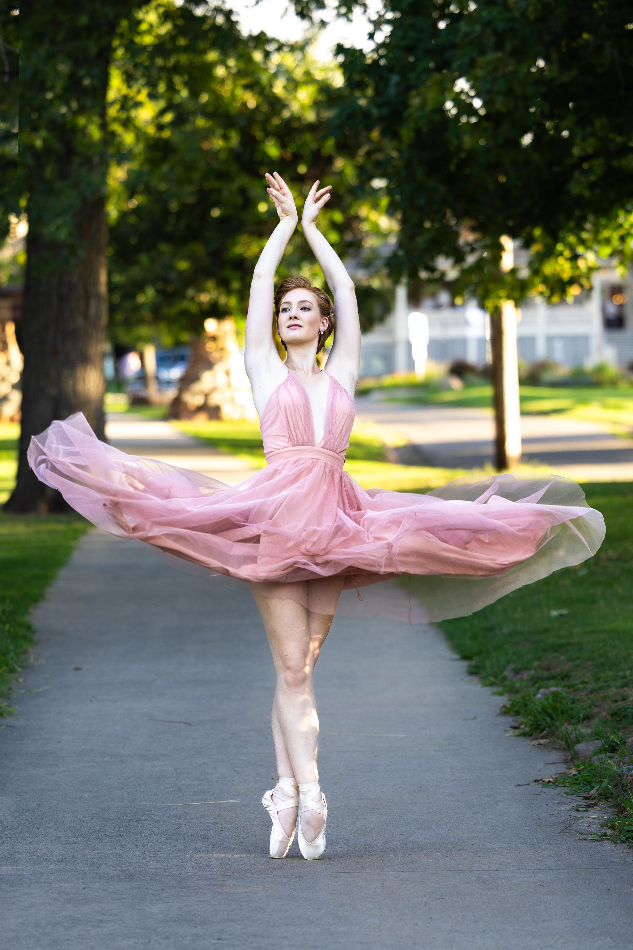 Outdoor dance photography