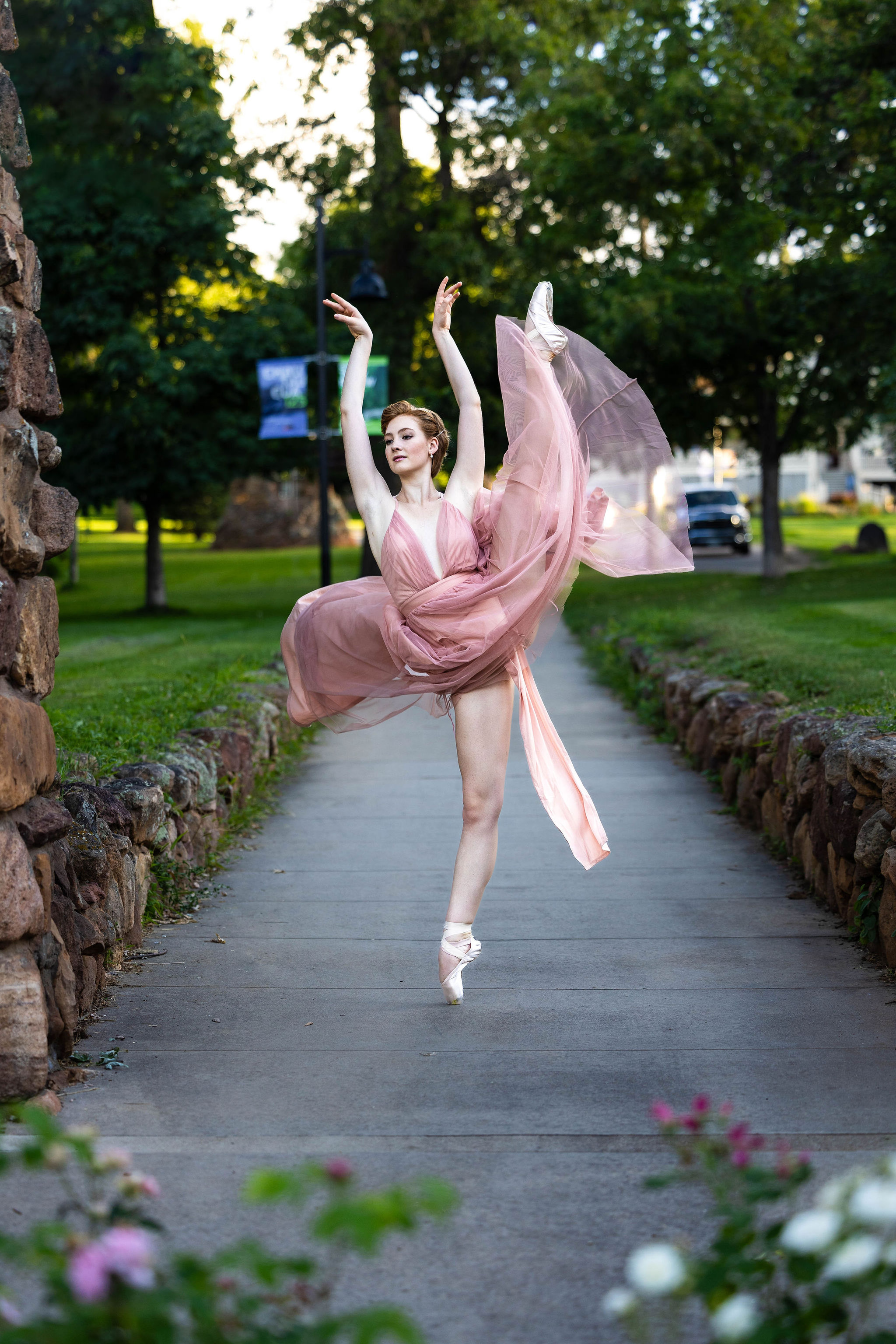 Outdoor dance photography