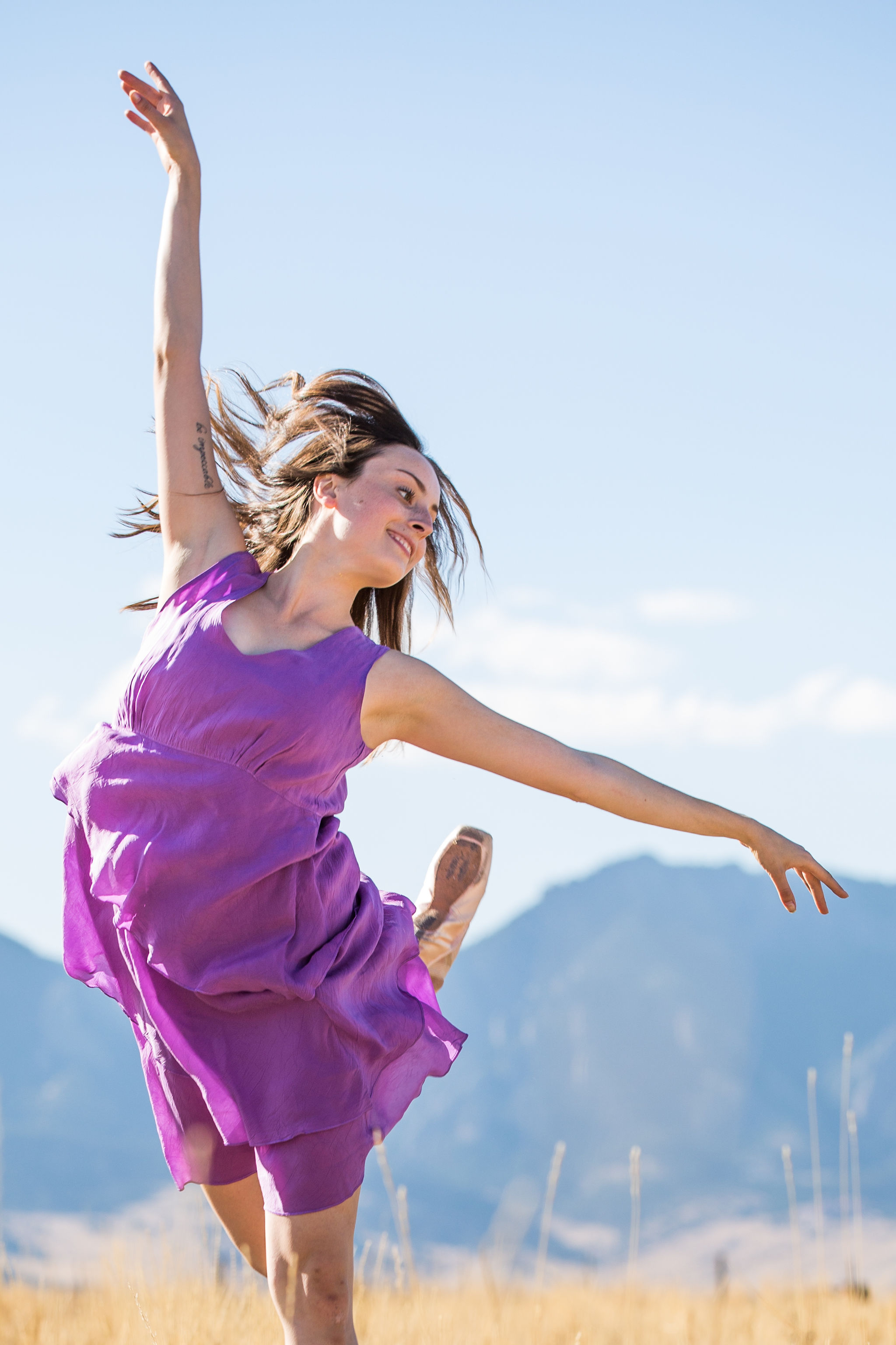 Outdoor dance photography